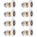 8 st 25 mm duschdörr - rullhjul för duschdörr S
