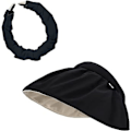 Miniatyrbillede 5 af 5: Dame Visir, Anti UV Visir Cap, Foldbar Hat, Bredskygget Strand H