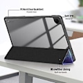 Pikkukuva 5 / 5: 3-taittuva PC-tabletin suojakotelo Samsung Galaxy Tab A9+:lle (Linnunrata)