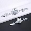 Miniatyrbilde 4 av 5: 6PCS krystalldiamant glasshåndtak 170mm lang dørhåndtak, skuff,
