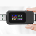 Pikkukuva 1 / 5: USB-C Virran ja Jännitteen Testaaja Digitaalinen Mittauslaite LCD USB Mittari Vol