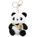 Miniatyrbillede 1 af 4: Udstoppede Panda Dukke Nøglering Dejlig Plys Panda Vedhæng Nøglering Taske Hængende Dekoration