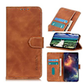 Miniatyrbilde 1 av 5: Retro Tekstur PU-etui for Honor X7 / Play 30 Plus (Brun)