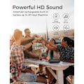 Miniatyrbild 5 av 5: Bärbar Bluetooth-högtalare, IPX7 Vattentät Utomhus Bluetooth-högtalare med 14W Kraftfull Bas, 20 Timmar
