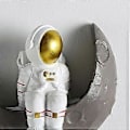 Miniatyrbild 2 av 5: Dekorativ Astronaut i Harts för Upphängning, Barnrum Sovrum Kreativ Rymdman Prydnad Inomhus Väggkonst Skulptur - Flerfärgad,