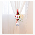 Miniatyrbillede 4 af 5: 2 stk. Julegardin-Tilbageholdere, Hr. og Fru. Nisse Gardin T