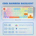 Pikkukuva 5 / 5: M87 80% Langaton Pelikäyttöön Sopiva Näppäimistö, 87 TKL RGB-Näppäintä, SA PBT Mekaaninen Tuntuma, Bluetooth/2.4 Ghz Kaksitila