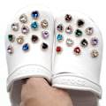 Miniatyrbilde 4 av 4: 11 stk Rhinestone Sko Blomst Tilbehør, DIY Sko Dekorasjoner, f