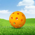 Miniatyrbild 4 av 5: Pickleball-bollar med 40 hål, ihåligt luftflöde, speciellt utformade för utomhus- och inomhuspickleball, för turneringar, bakgårdar