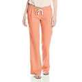 Miniatyrbillede 2 af 3: Dame Bomulds-Linen Bukser Strandbukser (XL Orange)