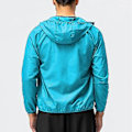 Miniatyrbillede 2 af 3: Mænd Letvægts Casual Jakke Combat Udendørs Vandreture Hættetrøje Frakke Overtøj Tops-r (2XL Sø Blå)
