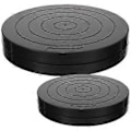 Miniatyrbillede 2 af 2: 2 stk. Drejeskive til ler, rotationsbase, plastik, keramik, skulptur, roterende drejeskiver