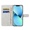 Miniatyrbilde 3 av 5: Pengeboksetui i PU-lær for iPhone 15 Pro Max med 3D-mønstertrykk og stativ (Stil H)