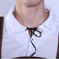 Pikkukuva 3 / 5: 100% uusi, miesten Oktoberfest-asu saksalainen baijerilainen lederhosen olut Oktoberfest naamiaisasu (L Aprikoosi)