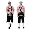 Pikkukuva 4 / 5: Mr. Oktoberfest -asu - Aikuisten suuri - InCharacter Baijerilainen mies aikuisten asu (2XL punainen)