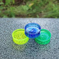 Miniatyrbilde 4 av 4: Sett med 4 plastgrinder – 4-delt grinder – Krydderkvern – Urtekutter