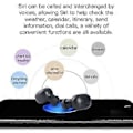 Pikkukuva 5 / 5: Bluedio TWS T-elf Langattomat Bluetooth-kuulokkeet (Musta)