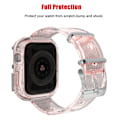 Miniatyrbild 3 av 5: Transparent armband för Apple Watch Series 7/6/5/4/3/2/SE 45m