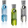 Miniatyrbild 1 av 5: Grön, blå, grå - 3-pack 3 i 1 kopplock rengöringsborste, multi-