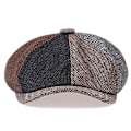 Miniatyrbillede 1 af 4: Farveblokering, drengehatte, flade hatte, tweed Gatsby-hatte, Ivy Iri