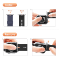 Miniatyrbilde 4 av 5: Bleu Duotone Armbånd til Apple Watch 41mm 40mm 38mm, Armbånd