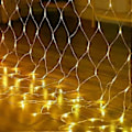 Miniatyrbilde 2 av 4: 6X4M 880LED Lysnett 8 Modi Vanntett Lyslenke for Innendørs Utendørs Jul Bryllup Fest Hage Dekor, Varmhvit