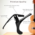 Miniatyrbilde 2 av 5: Gitar Capo, Klassisk Gitar Capo, Gitar Capo, Gitartilbehør, for Akustisk og Elektrisk Gitar