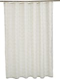 Duschdraperi i tyg med tryck 180x180cm Beige Duschdraperi b