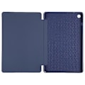 Pikkukuva 4 / 5: Kolminkertainen Nahkainen Tabletin Kotelo Samsung Galaxy Tab A9+:lle (Tummansininen)