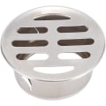Miniatyrbilde 1 av 5: (50 Flat Mouth)Gulvavløp, Rustfritt Stål Balkong Anti-Clog Flo