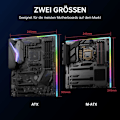 Pikkukuva 5 / 5: ATX ARGB -emolevy emolevy, 28 RGB osoitteellisesti osoitettavaa 5V 3Pin emolevyn Aura Sync, Ligh
