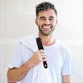 Miniatyrbillede 3 af 3: 1 stk. Træskægbørste til mænd, Mustachbørste, Professionel Barberbørste (Sort)