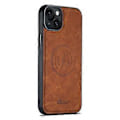 Miniatyrbillede 5 af 5: SUTENI H17 Læderetui til iPhone 15 Skaller Sikker Magnetisk Telefon Cover (Style C)