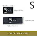 Miniatyrbilde 2 av 5: 2 stk sklisikre kjøkkenmatter absorberende baderomsmatte for front Si
