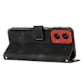 Miniatyrbillede 3 af 5: PU + TPU-etui til Motorola Moto G Stylus 5G 2024 (Sort)
