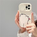 Pikkukuva 3 / 4: 1pack liukuva ikkuna puhelimen kotelo Materiaali sopii iPhone 14 pl