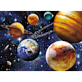 Miniatyrbillede 1 af 5: Solcellesystemets planeter 40*30cm stue diamantmaleri 1