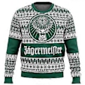 Miniatyrbillede 3 af 4: Bebetter Jagermeister Grim Jultrøje Trøje Mænds 3d Sweatshirt Topper Efterår Og Vinter Tøj A (2 S)