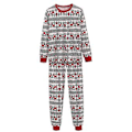 Pikkukuva 2 / 3: Jouluperheen Matchivat Pyjamat, Uniasu, Pjs-setti, Juhlava Aikuisten ja Lasten Yöasu Z (12T Papa)