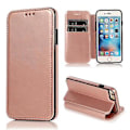 Miniatyrbillede 1 af 5: PU Læder Etui Folio Til Iphone 6p/6sp, Business Stil, Pengepung Funktion, Fald Beskyttelse, Stativ Funktion, Holdbar (Rosenguld)