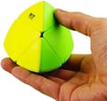 Miniatyrbilde 4 av 4: Klistremerkeløs magisk kube Pyramorphix Mastermorphix 2x2 klistremerkeløs