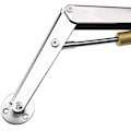 Miniatyrbillede 2 af 5: 2 Pak Koldevalset Stål Skabsgassfjeder, 200N Hydraulisk Gas D