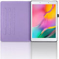 Miniatyrbilde 3 av 5: Lærtablettveske for Samsung Galaxy Tab A 8.0 2019 / T290 (Lilla)