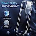 Miniatyrbillede 2 af 4: Designet til iPhone 13 Pro Cover, [Ingen Gulning] [Militær Drop P*