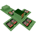 Miniatyrbild 4 av 5: Nintendo Switch minneskortsfodral, skyddande förvaringsfodral för spelkort med 16 fack, St