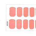 Miniatyrbilde 4 av 5: Negledekaler Negleklistremerker Ensfarget Enkel Bruk Dekor DIY Full Wraps Manikyr Tips Neglelakkstrips Neglekunst for Husholdning (Hudrosa)