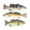 Miniatyrbillede 3 af 4: 3 stk. Simulationsfisk PU Fiskemodel Fotografering Fiskerekvisit Falsk Fiskedekor Fiskepynt