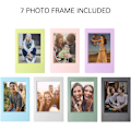 Miniatyrbild 2 av 5: (7-pack) 3-tums mini Polaroid-fotoram - Fotoramset för Polaroid och Instax Mini Evo/12/11/9