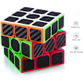 Miniatyrbillede 4 af 5: Speed ​​Cube Sæt, 2x2x2 3x3x3 Speed ​​Magic Cube, Carbon Fib