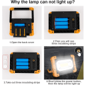 Miniatyrbillede 2 af 5: Genopladelig LED-projektør Byggeplads Bærbar Arbejdslampe USB Vandtæt til Byggeri Si